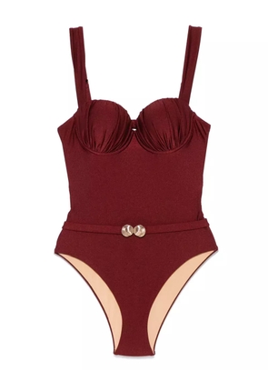 Noire Swimwear Mahogany swimsuit - Red