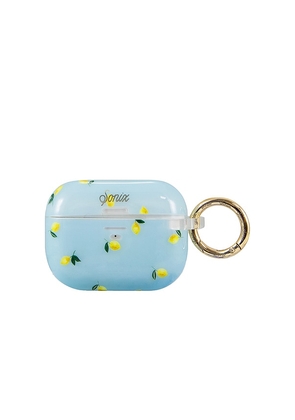 Sonix Lemon Drop Airpod Case in Blue.