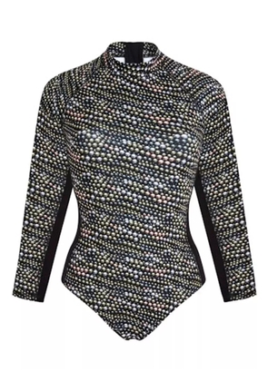 Vilebrequin Pearl-print swimsuit - Black