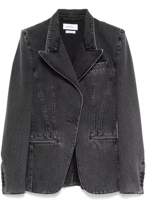 Alexander McQueen denim blazer - Black