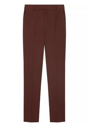 Versace wool tailored trousers - Brown