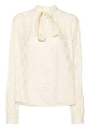 Givenchy 4G-motif blouse - Neutrals