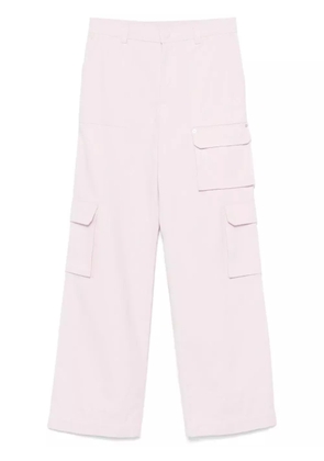 Gucci embossed canvas cargo pants - Pink
