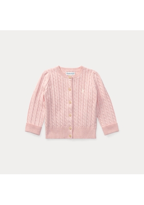 Mini-Cable Cotton Cardigan