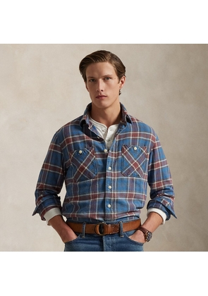 Classic Fit Plaid Twill Workshirt