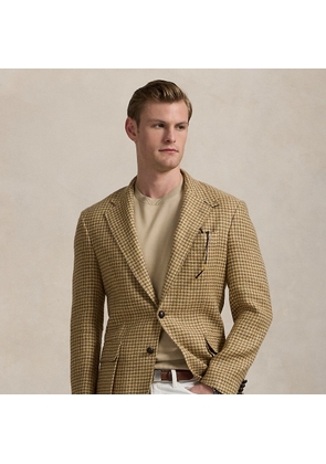 The RL67 Houndstooth Linen-Blend Jacket