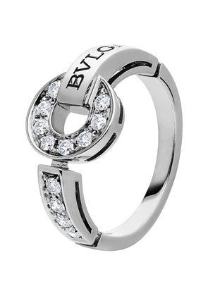 White Gold and Diamond Bvlgari Bvlgari Ring