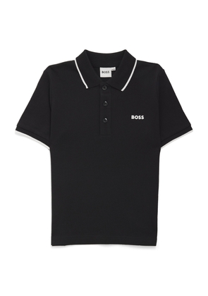 Boss Kidswear Cotton Piqué Polo Shirt