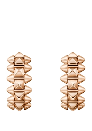 Small Rose Gold Clash de Cartier Hoop Earrings