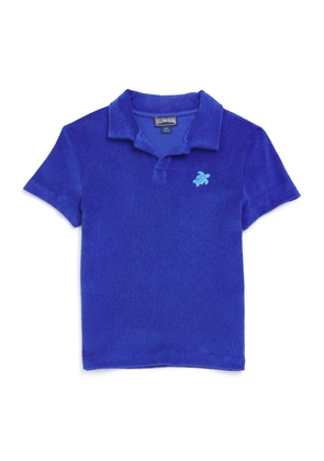 Vilebrequin Kids Towelling Embroidered Polo Shirt