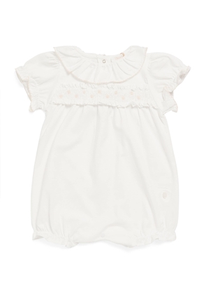Patachou Cotton Ruched Bodysuit