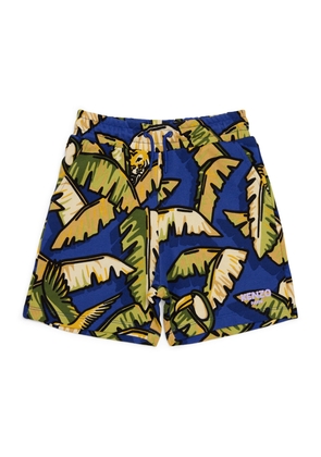 Kenzo Kids Coton Jersey Jungle Shorts