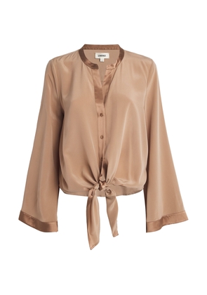 L'Agence Silk Charlize Blouse