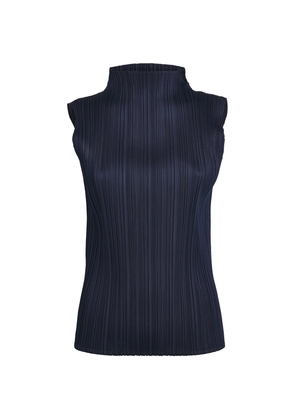 Pleats Please Issey Miyake New Colorful Basics 4 Sleeveless Top