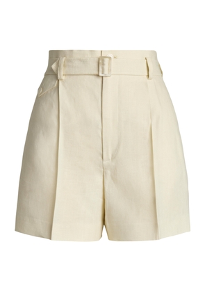 Ralph Lauren Collection Linen Denise Shorts