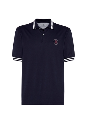 Brunello Cucinelli Cotton Jersey Polo Shirt