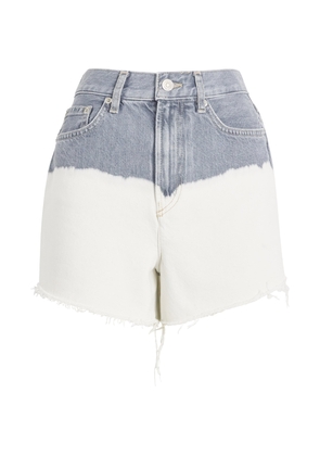 Maje Tie-Dye Denim Shorts