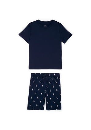 Ralph Lauren Kids Cotton T-Shirt and Shorts Set