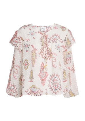 Hayley Menzies Silk-Cotton Dylan Blouse