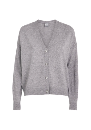 MM Max Mara Wool-Cashmere V-Neck Cardigan