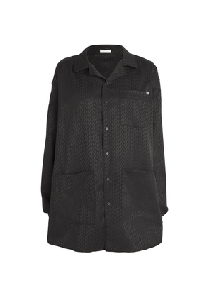 Helmut Lang Oversized Pyjama Shirt