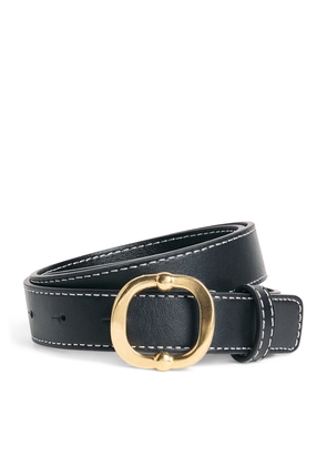 Claudie Pierlot Leather Anouck Belt