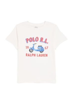 Ralph Lauren Kids Scooter Graphic T-Shirt