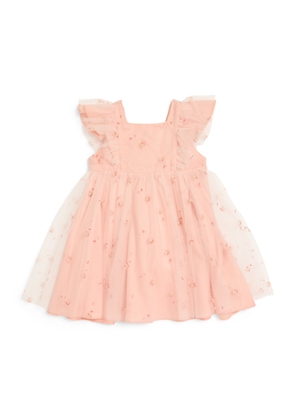 Tartine et Chocolat Tulle Floral Dress