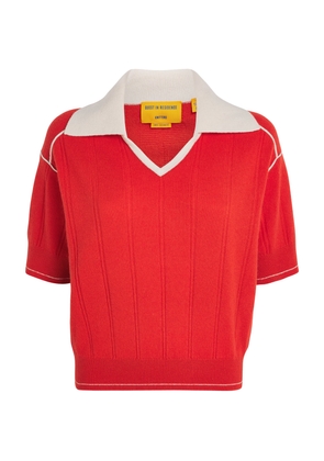 Guest In Residence Cashmere Pele Polo Shirt