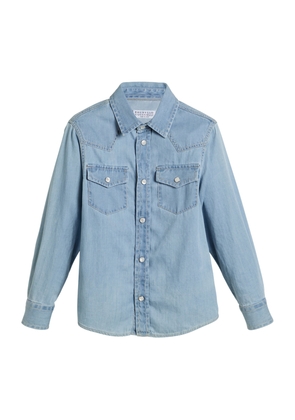 Brunello Cucinelli Denim Shirt
