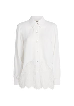 L'Agence Lace-Inset Adalee Blouse