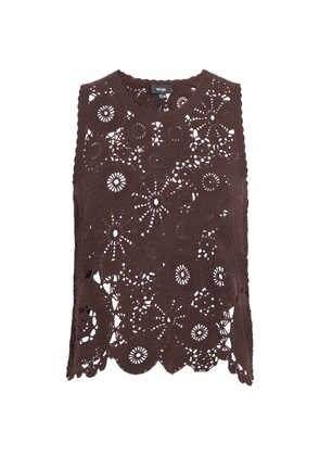 ME+EM Cotton Crochet Top
