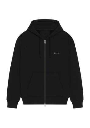 Givenchy Hubert Objects Zip-Up Hoodie
