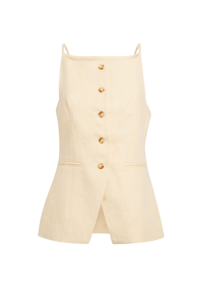 Posse Linen Nancy Waistcoat