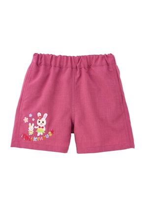Miki House Embroidered Shorts