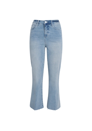 L'Agence Kendra Cropped Flare Jeans