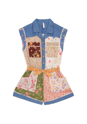 Zimmermann Kids Lucky Pocket Playsuit