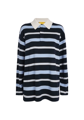 Guest In Residence Cashmere Stripe Rugby Sweater