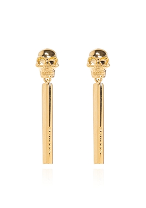 Alexander Mcqueen Logo Earrings