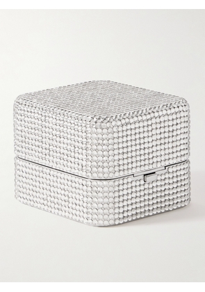 Judith Leiber Couture - Say Yes Mini Crystal-embellished Silver-tone Box - One size