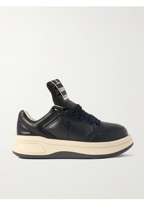 Rick Owens - + Converse Inflated Turbowpn Leather Sneakers - Black - US4,US4.5,US5,US5.5,US6,US6.5,US7,US7.5,US8,US8.5,US9,US9.5,US10,US10.5,US11