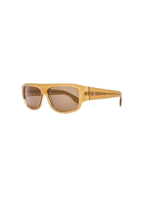 Decade Eyewear Gordo Sunglasses in Brown.