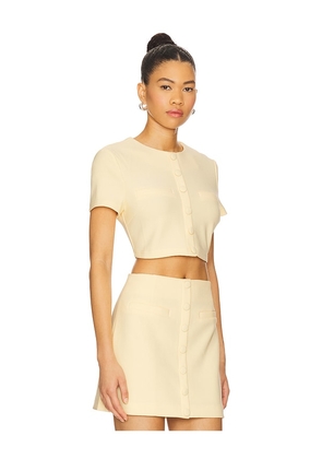 Lovers and Friends Reid Top in Yellow. Size L. Also in M, S, XL, XS, XXS.