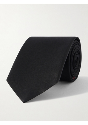 Gucci - Under The Knot 7cm Logo-Jacquard Silk-Twill Tie - Men - Black