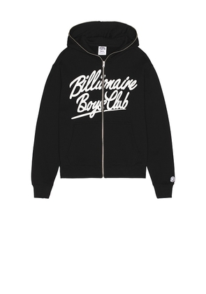 Billionaire Boys Club Script Hoodie in Black. Size M, XL/1X.