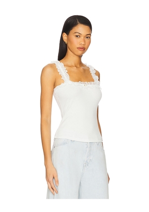 HEARTLOOM Koko Top in White. Size L. Also in M, S, XL.