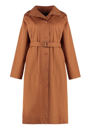 Yves Salomon Cotton Trench Coat