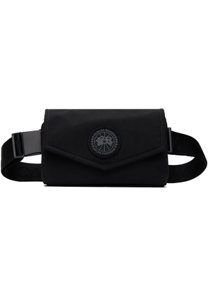 Canada Goose Black Mini Waist Pack Pouch