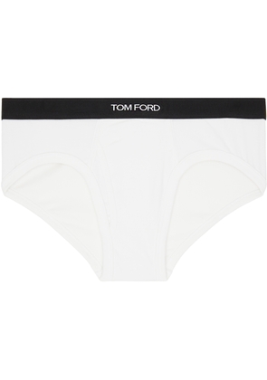TOM FORD White Cotton Briefs
