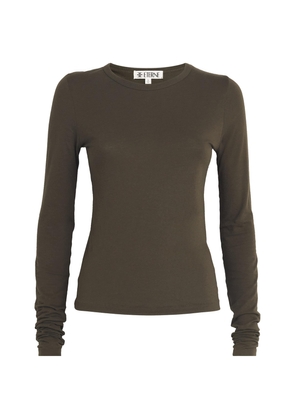Éterne Cotton-Modal Long-Sleeve T-Shirt